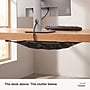 Turonic DM2 Cable Under Desk Management Kit, Black (DM2)~#|#~0AC5148F-E65A-49DC-970054B664370E19_sc7