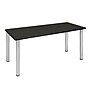 Regency Kee 66"W x 24"D Training Room Table, Laminate, Ash Grey/Chrome (MT6624AGBPCM)~#|#~0AC7426C-440A-4162-A6B5C2F7EB66154A_sc7
