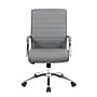 Boss Office Products Ergonomic CaressoftPlus Swivel Conference Chair, Gray/Chrome (B696CRB-GY)~#|#~0AC8FAF2-D21A-4F1F-885C04F9ABFE8A28_sc7