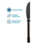 Dixie Ultra SmartStock Series-T Polystyrene Knife Set, Black, 960/Carton (DUSSK5)~#|#~0ACDB7E9-AF9C-492D-B18F6DC14D486A94_sc7