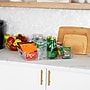 Mind Reader Acrylic 4-Compartment Snack Organizer Tray, Clear (SNACKBEVT-CLR)~#|#~0AD08B67-44F7-429C-A82AAF658DA0E6FB_sc7