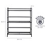 Advantus FlipShelf 3-Shelf Steel Rack, 30.5" x 26.75" x 12", Black (38703)~#|#~0AD1BCBE-DF0B-4731-AD58C085BAB44805_sc7
