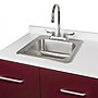 Viva Comfort 36.75'' H x 72" L Medical Cabinet with Left Sink, 6-Doors, 3-Drawers, Claret (902BASE72LSCL)~#|#~0AD35B18-D5FB-4FE9-B92971FC521E9CD8_sc7