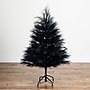Nearly Natural Artificial Halloween Black Pampas Grass Christmas Tree, 4' (T5215)~#|#~0AD5DC77-6272-4D41-B72D044910508B9A_sc7