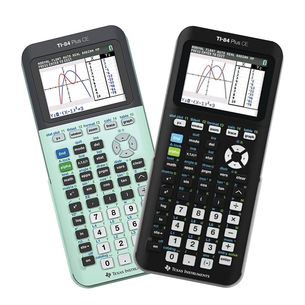 Texas Instruments™ TI-84 Plus CE 10-digit graphing calculator