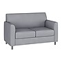 Flash Furniture Hercules Diplomat LeatherSoft Loveseat, Gray/Chrome Legs (BT8272GYCHR)~#|#~0AE0C3D7-8F81-472B-AF0E01BC886FCA61_sc7