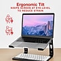Staples TECH 11.2 x 10.2 Aluminum Laptop Stand, Black (ST62654)~#|#~0AE3F7E1-C764-4853-99944D6F2F64F3C3_sc7