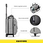 Solo New York Re:Start 15.6" Polyester Rolling Laptop Bag, Heathered Gray (UBN915-10)~#|#~0AE8C91F-5805-4720-A5BA7FCB25E7D096_sc7