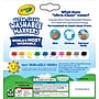 Crayola Ultra-Clean Washable Kid's Markers, Broad Point, Assorted Colors, 10/Pack (58-7851)~#|#~0AEA5192-CDA4-4857-8C685E4F3D2D4B9F_sc7