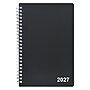 2027 Staples 5" x 8" Weekly & Monthly Planner, Plastic Cover, Black (ST21490-27)~#|#~0AEBA2E4-868C-4A4C-9B249713B2DB4C77_sc7