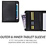 Samsill Professional Leather Padfolio/Notepad, Black (70820)~#|#~0AECA21C-D02C-4360-92E4856882DCED1E_sc7