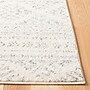 Safavieh Tulum Collection 3' x 5' Rectangle Indoor Area Rug, Machine Made, Ivory/Grey (TUL272A-3)~#|#~0AED7B27-3628-478E-A4EC7B52674C5296_sc7