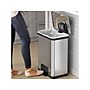HLS Commercial Stainless Steel Step Trash Can with Hinged Lid, 13-Gallon, Silver (HLS13SS)~#|#~0AF1195A-F190-4CDC-B02E97E909F3C6E2_sc7