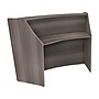 Regency Marque 72"W Curved Reception Desk Workstation, Driftwood Gray (77290GY)~#|#~0AF3B0B9-B95C-42A5-ACA0A18CA9752F78_sc7