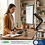 Uncaged Ergonomics Adjustable Single Monitor Arm, Up to 27" Monitor, Black (MM-B)~#|#~0AF47801-80B7-4823-86F96F0B273C9A54_sc7