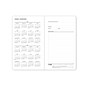 2026 Blue Sky Orange Floral 3.625" x 6.125" Calendar Year Monthly Planner, Plastic Cover, Multicolored (156211)~#|#~0AF7995A-3B96-49B5-B1A0D385BF9314FA_sc7