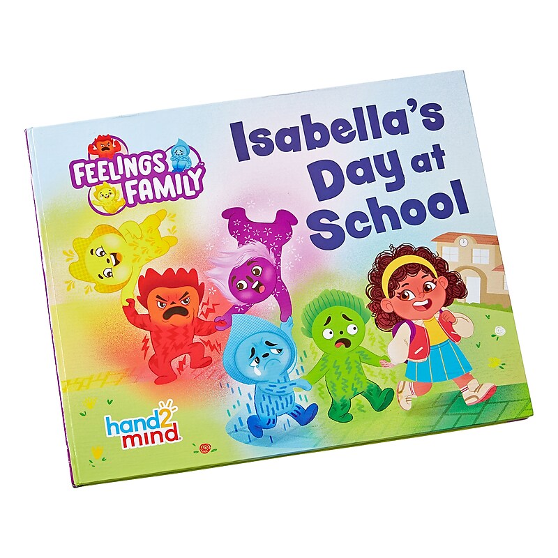 hand2mind Feelings Family Introductory Storybook and Plush, Assorted Colors (96317) image 1