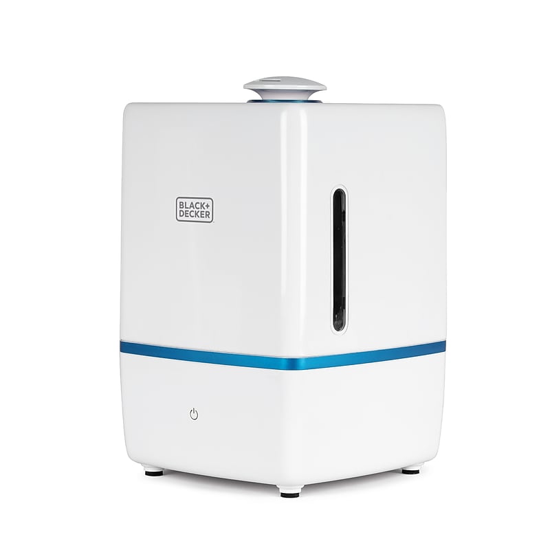 Black & Decker Ultrasonic Cool Mist Tabletop Humidifier, 1.32-Gallon, For Rooms up to 550 sq. ft., White (BUH005) image 1