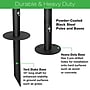 Excello Global Products Bistro Pole for String Lights, Black, 4/Pack (EGP-HD-0361)~#|#~0AFF7E16-931B-44FD-8509363EDD7F94E3_sc7