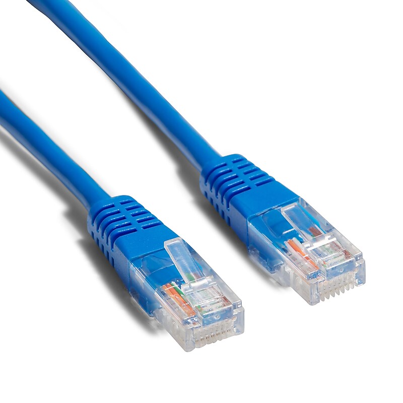 NXT Technologies™ NX29775 50' CAT-5e Cable, Blue (NX29775) image 1