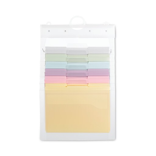 Smead Cascading Wall Organizer, 6 Sections, Letter Size, 14.25" x 24.25