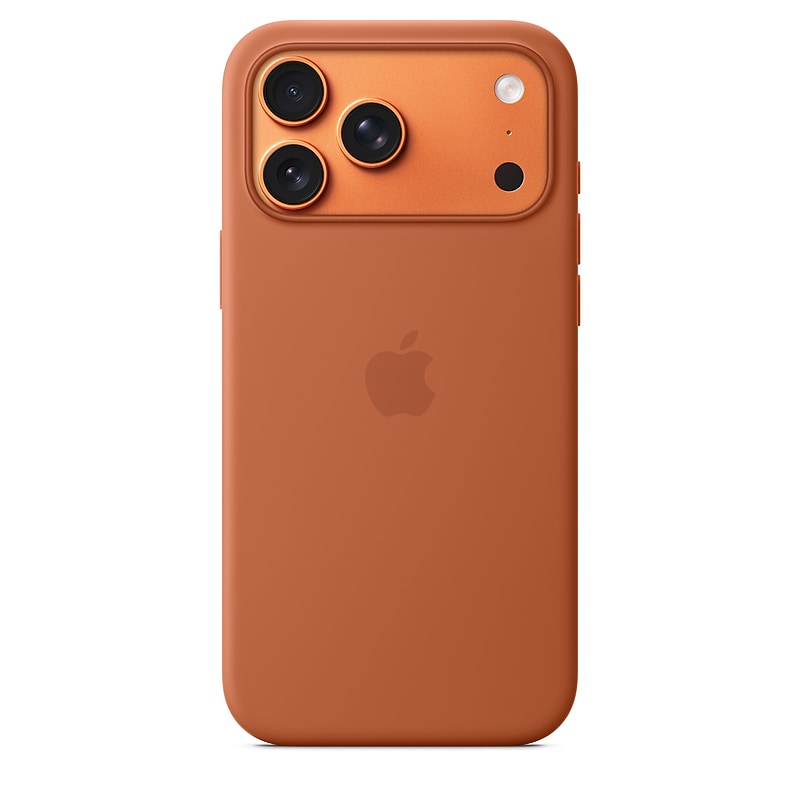 Apple Silicone MagSafe Phone Case for iPhone 17 Pro Max, Terra Cotta (MGFQ4ZM/A) image 1