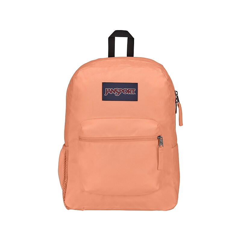 JanSport Cross Town Backpack, Large, Peach (JS0A47LWZ72) image 1