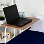 Mind Reader 21.75" Adjustable Standing Desk Laptop Stand, Brown/White (OBRJUST-BRN)~#|#~0B113B73-5783-4340-9E5C10CC9DCC1204_sc7