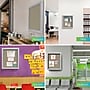 Ghent 24" H x 18" W Enclosed Vinyl Bulletin Board with Satin Frame, 1 Door, Caramel (PA12418VX-181)~#|#~0B114EFA-CB10-4072-A682E57976C52E09_sc7