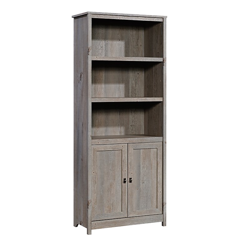 Sauder Cottage Road 71"H 5-Shelf Bookcase with Adjustable Shelves, Mystic Oak (422476) image 1
