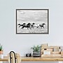 Amanti Art Horse Run I by PHBurchett Framed Canvas Wall Art Print, 24" x 18" (A42675322595)~#|#~0B22809B-23EC-41A2-86EE6AEA5412BF8A_sc7