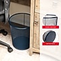 Staples Metal Mesh Trash Can, 4.4 Gallon, Navy Blue, 3/Pack (ST63860)~#|#~0B2319D7-8A8A-46CD-957D447A552ED391_sc7
