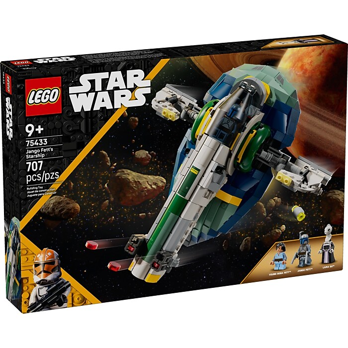 LEGO Star Wars: Attack of the Clones Jango Fetts Starship Set, 707