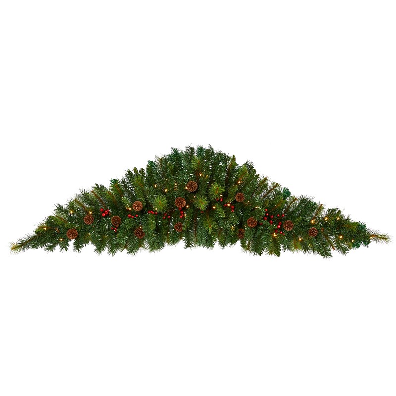 Nearly Natural Artificial Christmas Swag, 6' (W1131) image 1