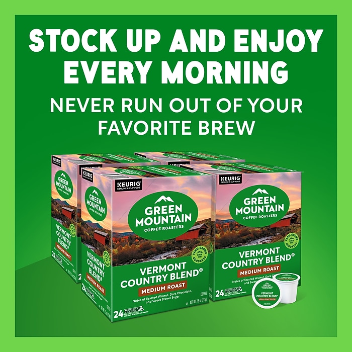 Green Mountain Vermont Country Blend Coffee Keurig® K-Cup® Pods