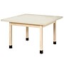 Diversified Woodcrafts School Classroom Square Work Center Table, 48" x 48", Almond (WX4-P)~#|#~0B307750-114E-4A61-B5C8ACE34B340D03_sc7