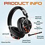 Delton M320 Wireless Active Noise Cancelling Bluetooth Stereo Business Computer Headset, Black (DBHM320D)~#|#~0B3765EA-A32A-4CBE-B03C0E1F505A9E6F_sc7