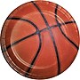 Creative Converting Basketball Dessert Paper Plates, 24/Pack (DTC417964PLT)~#|#~0B37FE61-860F-44EC-887CFFAA9ACA947D_sc7
