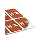 Smead AlphaZ ACCS Color-Coded Alphabetic Labels, H, Dark Brown, 100/Pk (67178)~#|#~0B383A66-FEF5-427A-B2BD7313B08EE1BA_sc7