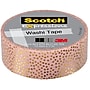 Scotch Expressions Washi Tape, 0.59" x 7.65 Yds., Pastel Pink & Gold Dots (C614-P2)~#|#~0B449DF2-56B0-48B7-85C4A33558A4260A_sc7