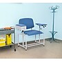 Viva Comfort Adjustable Bariatric Phlebotomy Blood Drawing Chair, 500 lbs. Capacity, Blue (ADI997-01D-BLU-MK)~#|#~0B44EAB8-F37F-411A-935B9EEB22CB5676_sc7