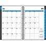2024-2025 Blue Sky Collegiate 5" x 8" Academic Weekly & Monthly Planner, Plastic Cover, Gray (100139-A25)~#|#~0B47D733-AEE8-4828-9EE2B23FCE7D2128_sc7