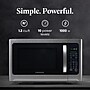 Farberware Professional 1.2 Cu. Ft. Countertop Microwave, Stainless Steel/Black (FMO12AHTBKE)~#|#~0B482BB5-6591-48F1-A69C2113610F3A89_sc7