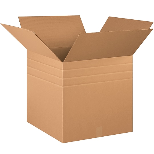 20" x 20" x 20" Multi-Depth Shipping Boxes, 32 ECT, 20/Bundle (BS202020MD)~#|#~0B4856DF-97F5-40A0-B38E7529B1280493_sc7