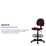 Flash Furniture Mid Back Fabric Ergonomic Drafting Stool, Burgundy (BT659BY)~#|#~0B4E8678-0C0A-471A-A84E3094D77061DB_sc7