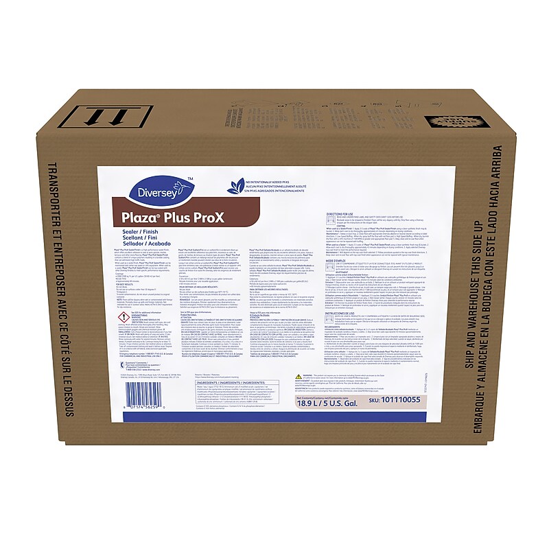 Diversey Plaza Plus ProX Floor Sealer, 640 Oz. (5104933) image 1
