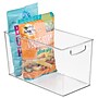 iDesign Large Plastic Storage Bin with Handles, Clear (9237)~#|#~0B56FFE5-37D8-455C-BCEAC3C5CBAE4B61_sc7
