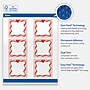 Avery Square Multipurpose Labels, 3" x 3", White, 60/Pack (19479370569)~#|#~0B5F4508-F08B-4F1D-9CDE964EF9C6069C_sc7