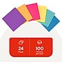 Staples Sticky Notes, 3" x 3", Assorted Colors, 2400 Sheets – Standard Self‑Stick Notes for Messages, Reminders & Planning~#|#~0B627B68-4475-4EF7-97EDCD9A594E153E_sc7