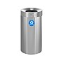 Alpine Industries Stainless Steel Recycling Bin, 27 Gallon, Silver (ALP475-27-R)~#|#~0B6836F7-2EE5-434A-BA9FEDD9C4F3DA31_sc7